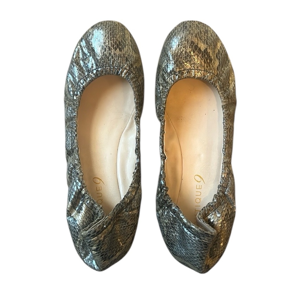 Boutique 9 ballet flats - size 8 1/2M - animal print